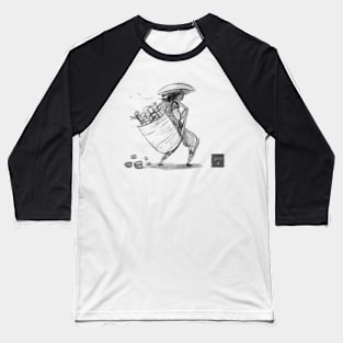 Samurai bamboo - japan original style Baseball T-Shirt